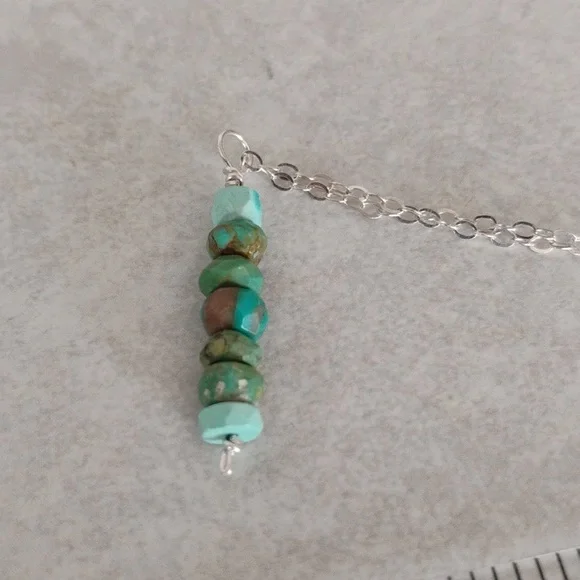 Sterling Silver Kingman TurquoiseNecklace